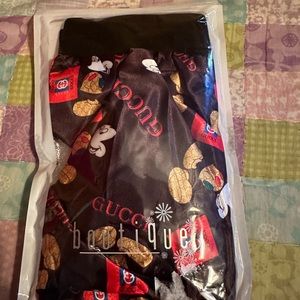 COPY - Mickey hair bonnet black